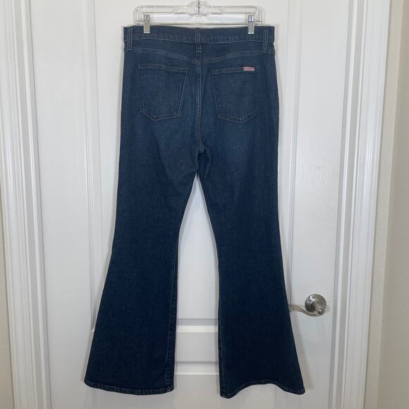Hudson Jeans Heidi High-Rise Flare Dark Wash Stretch 32 - Picture 5 of 5